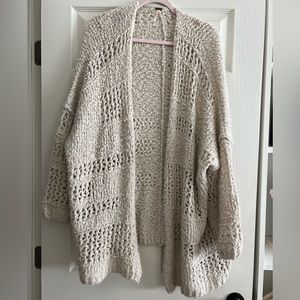 Free People Crochet Cardigan